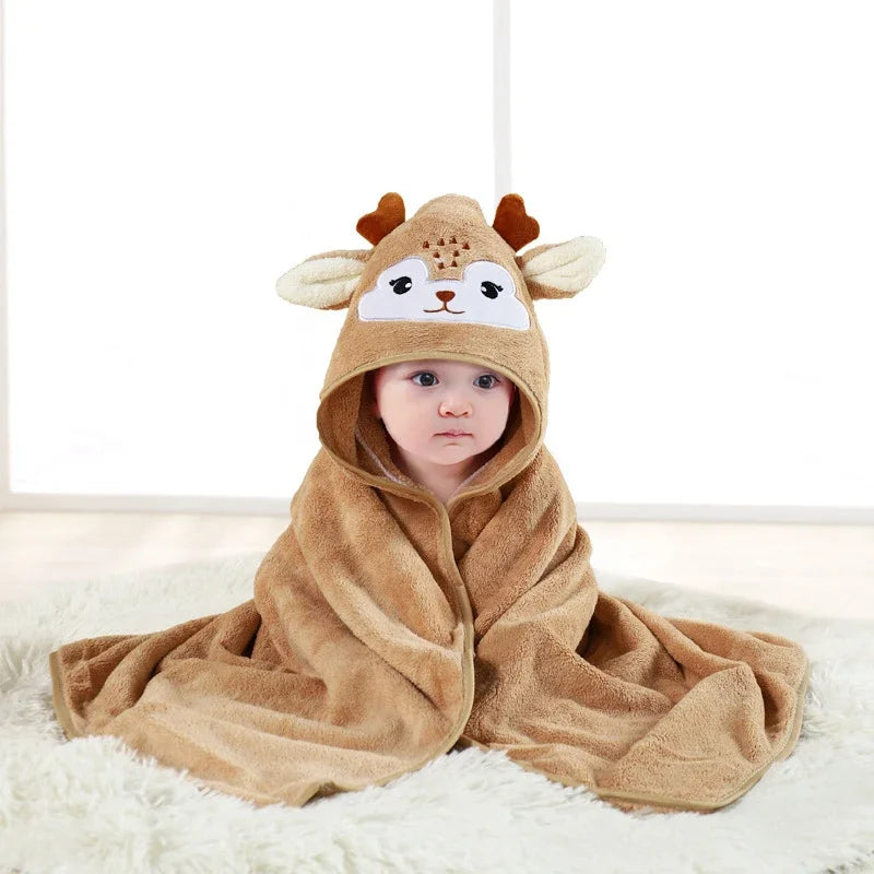 Cartoon Baby Bath Towel