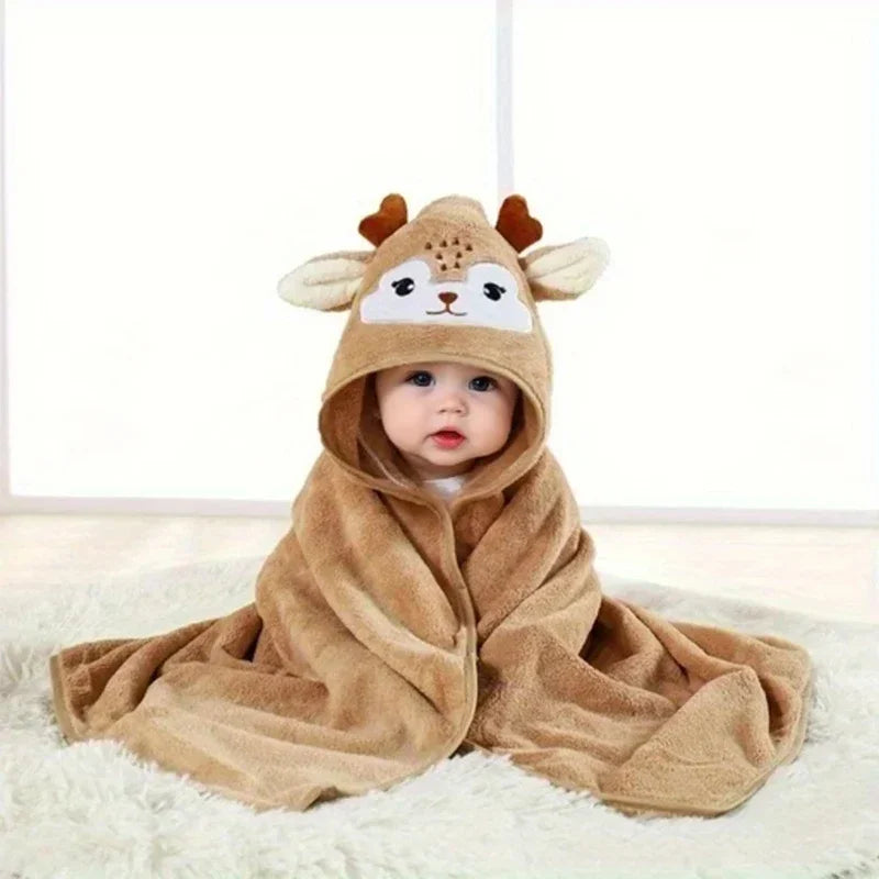Cartoon Baby Bath Towel