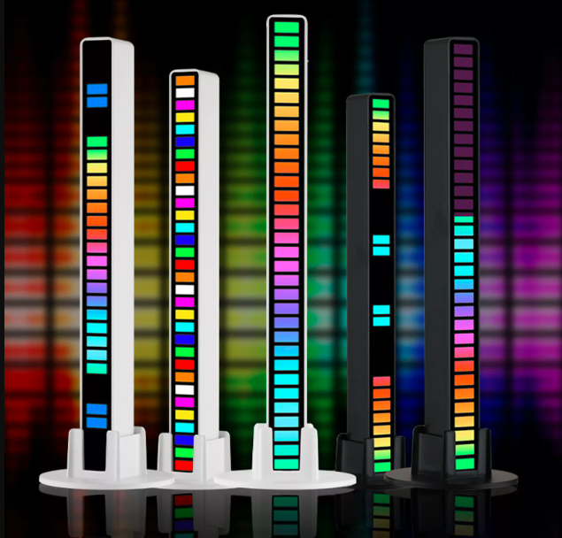 Sound activated LED bar light
