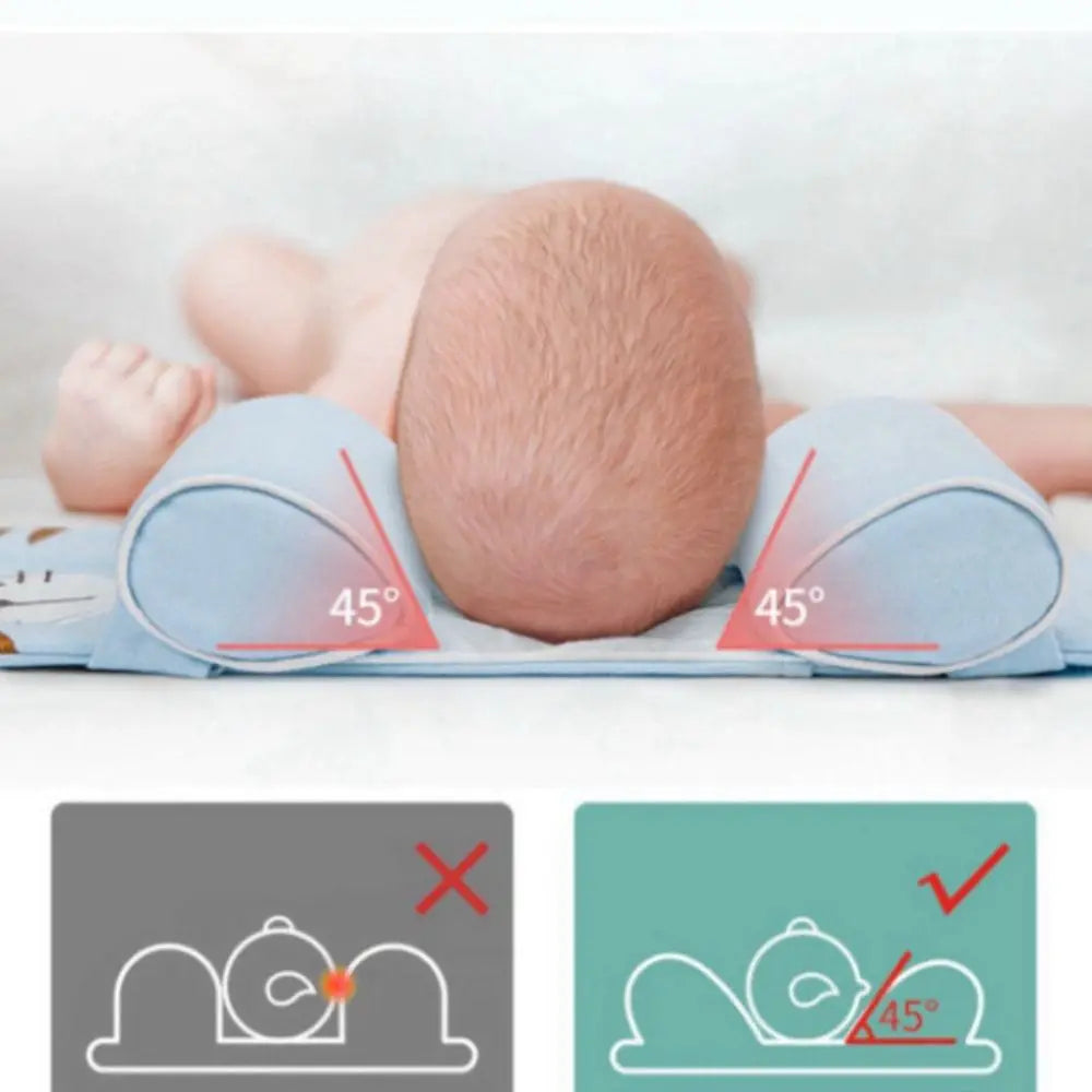 Anti twist baby pillow