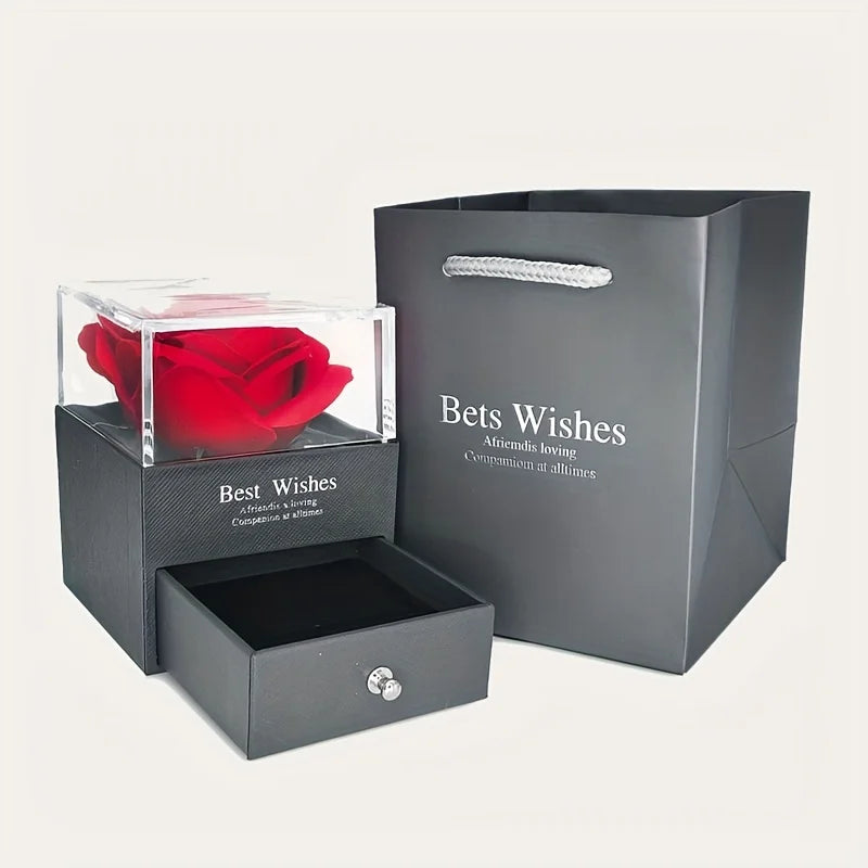 Luxury Heart Zircon Necklace Gift Set