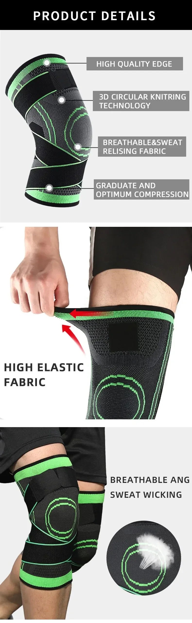 Knee Compressions Sleeve
