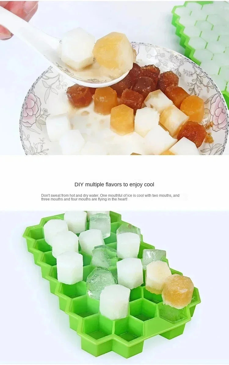 Silicone Honeycomb Ice Mold