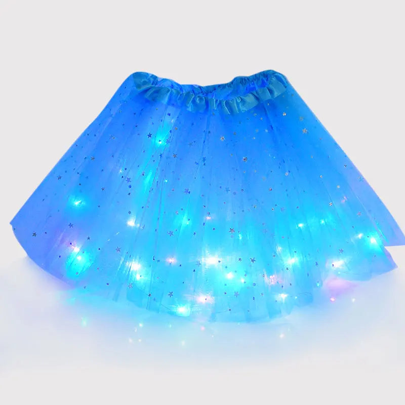 LED Light-Up Princess Tutu Skirt