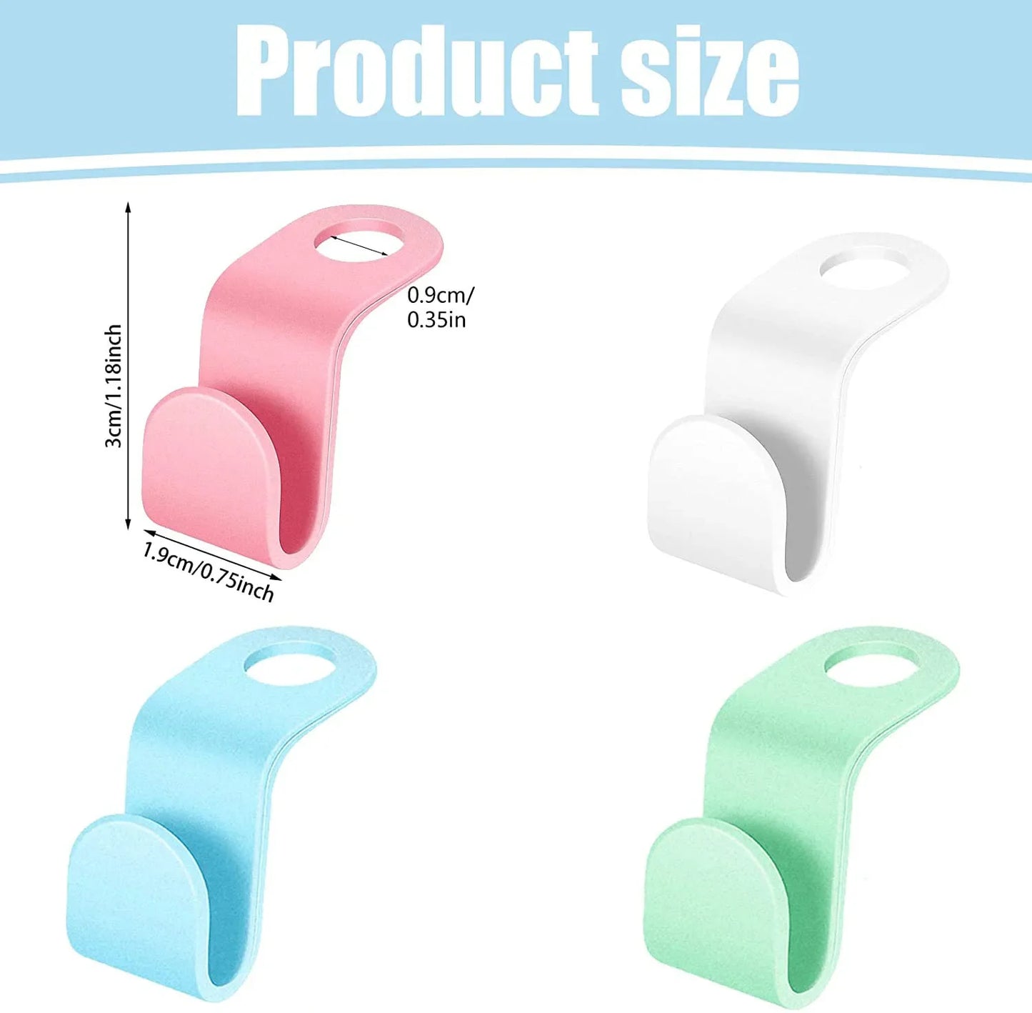 10Pcs Clothes Hangers Connector Hooks