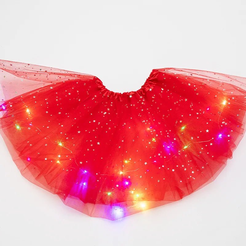 LED Light-Up Princess Tutu Skirt