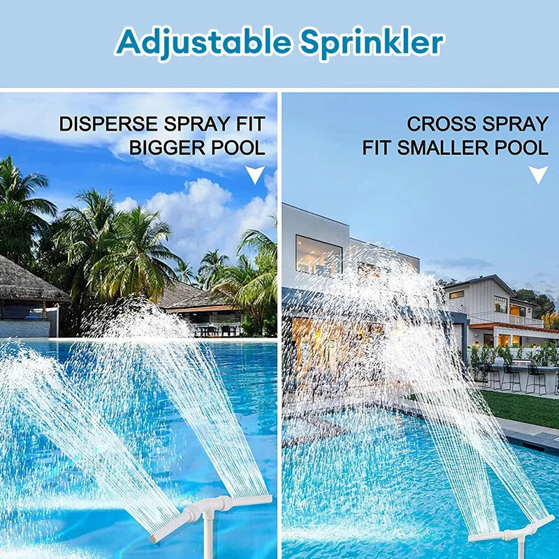 Adjustable Pool Waterfall Fountain