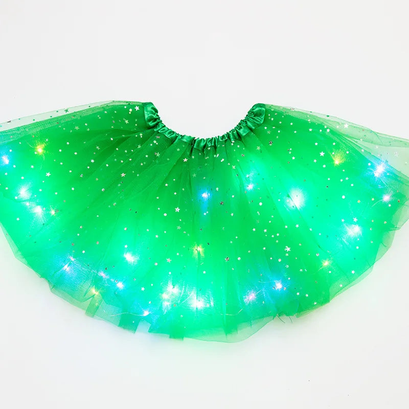 LED Light-Up Princess Tutu Skirt