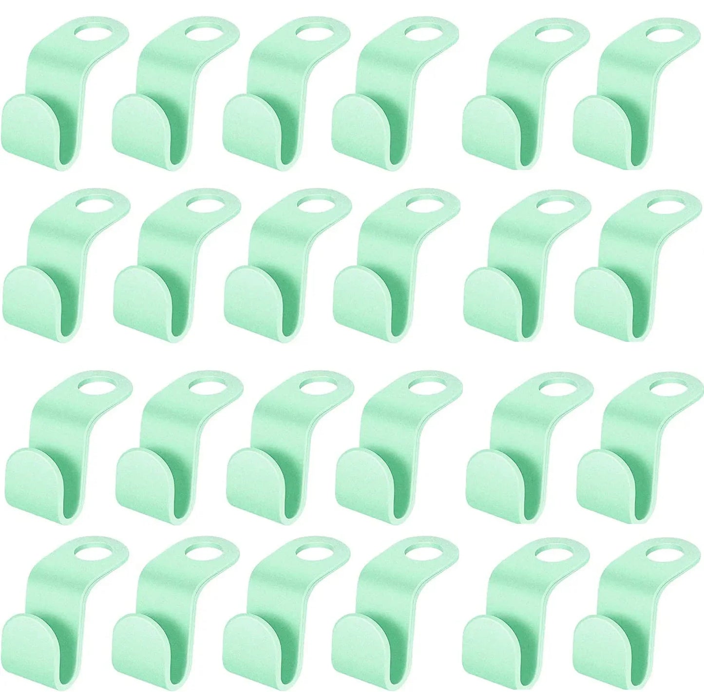 10Pcs Clothes Hangers Connector Hooks