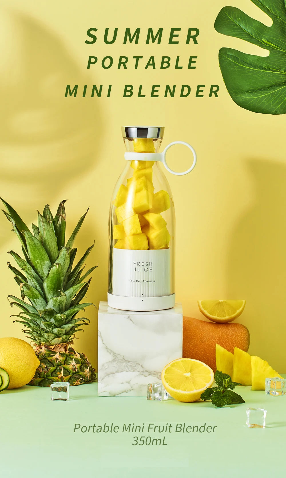 Portable USB Electric Juicer Blender