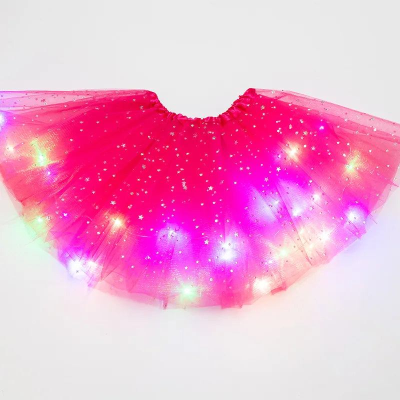 LED Light-Up Princess Tutu Skirt