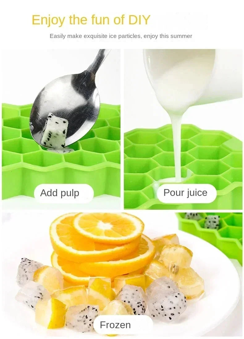 Silicone Honeycomb Ice Mold