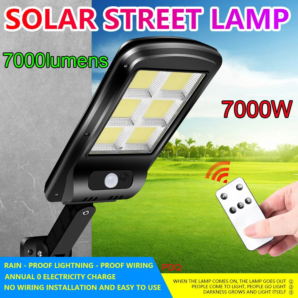 7000 Lumens Solar Street Light