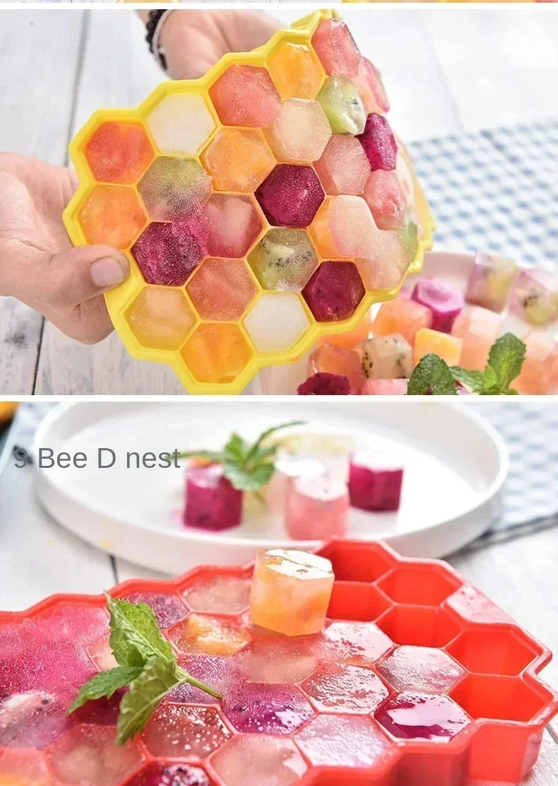 Silicone Honeycomb Ice Mold
