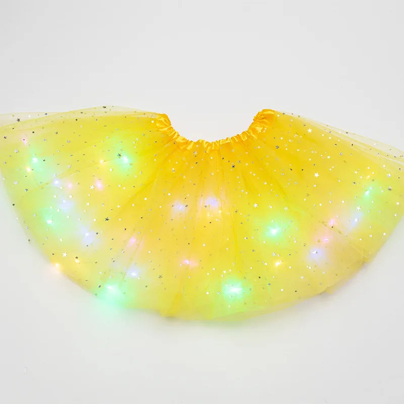 LED Light-Up Princess Tutu Skirt