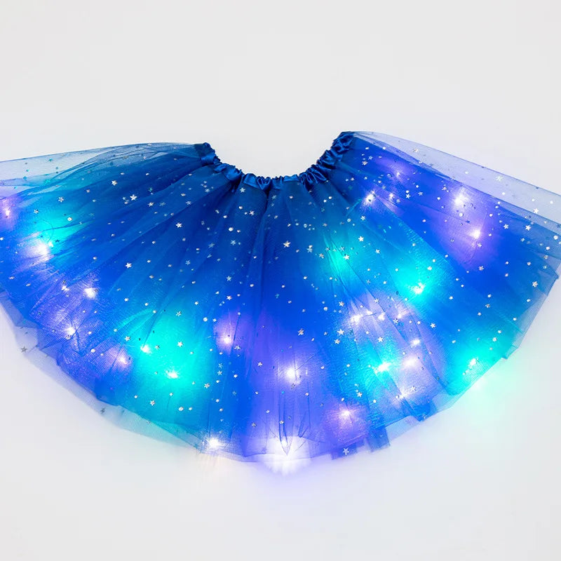 LED Light-Up Princess Tutu Skirt