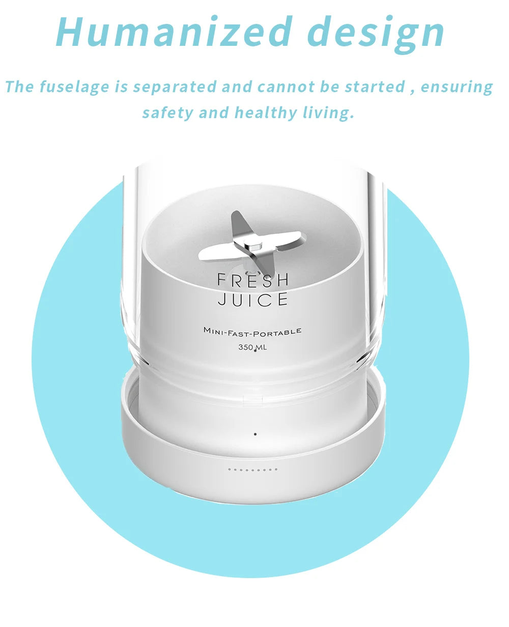 Portable USB Electric Juicer Blender