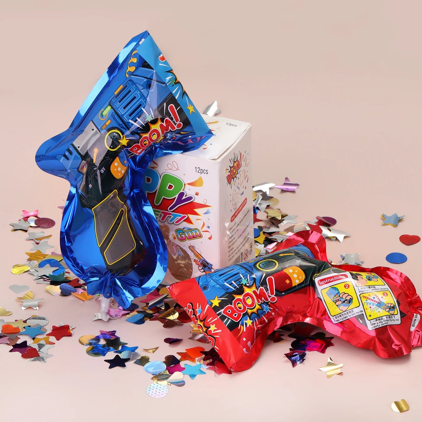 Handheld Confetti Gun Set