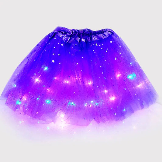 LED Light-Up Princess Tutu Skirt