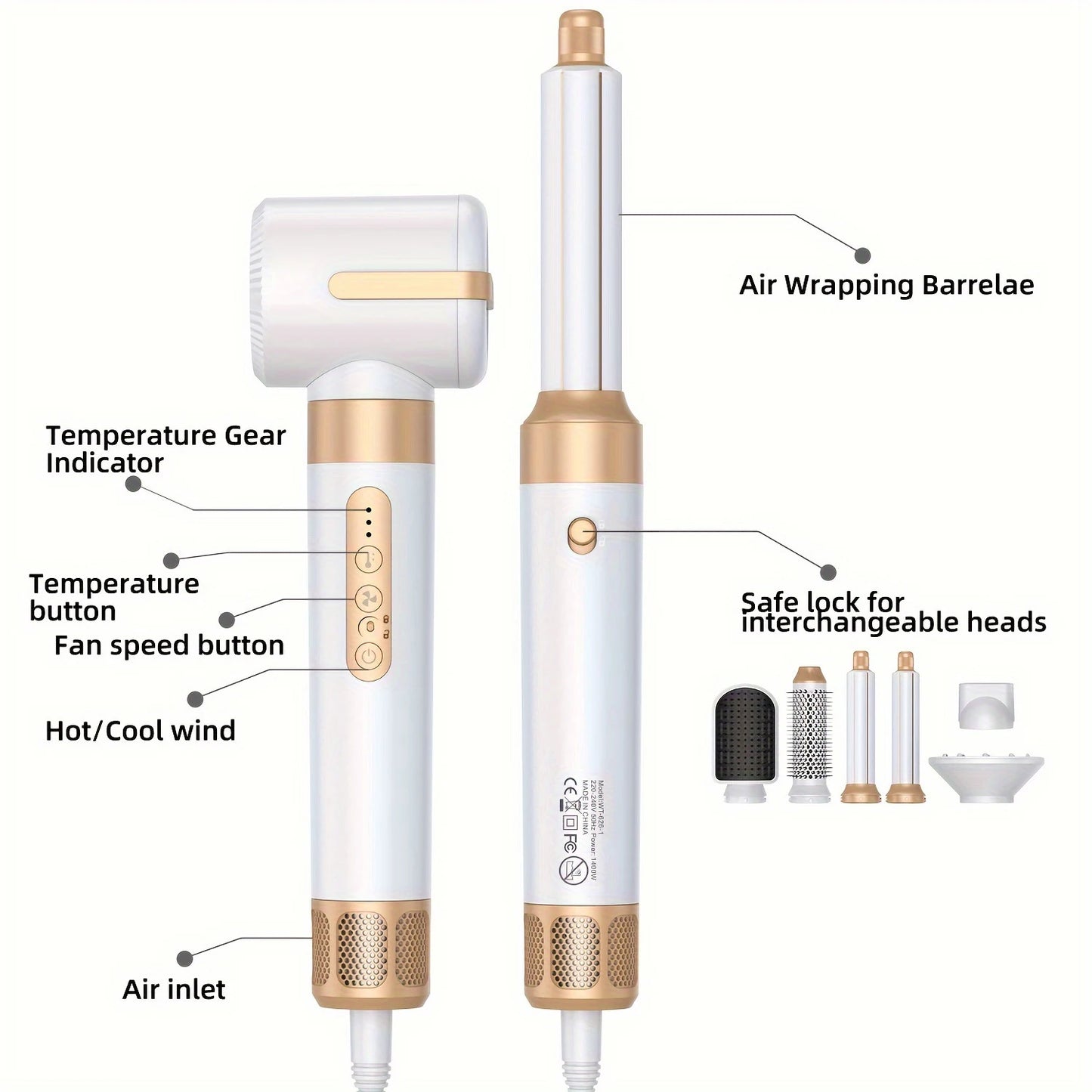 7-in-1 Hair Dryer Styling Tool