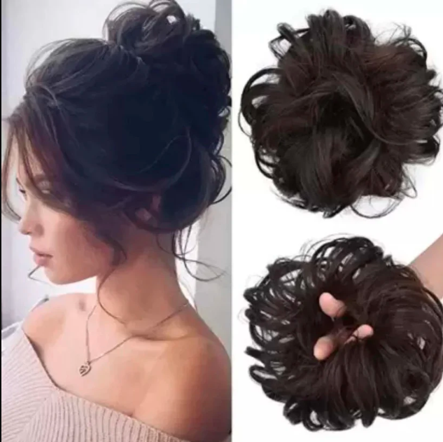 Premium Bun Hair Scrunchies