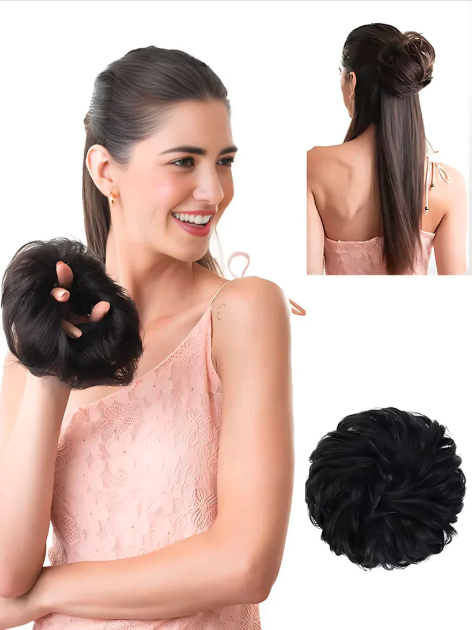 Premium Bun Hair Scrunchies