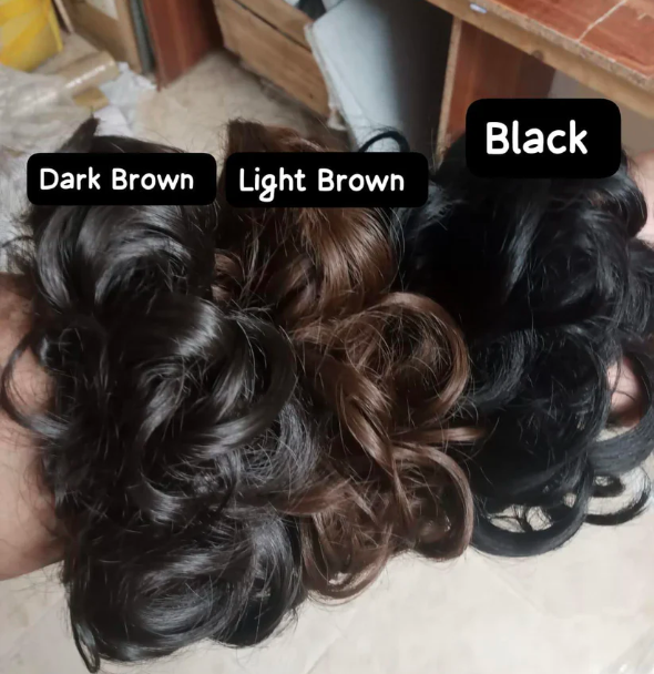 Premium Bun Hair Scrunchies