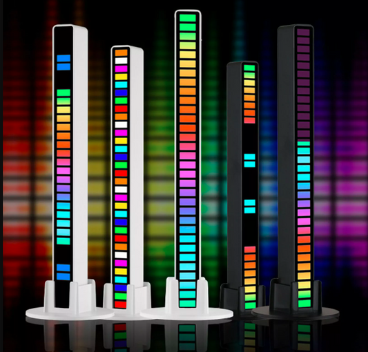 Sound activated LED bar light