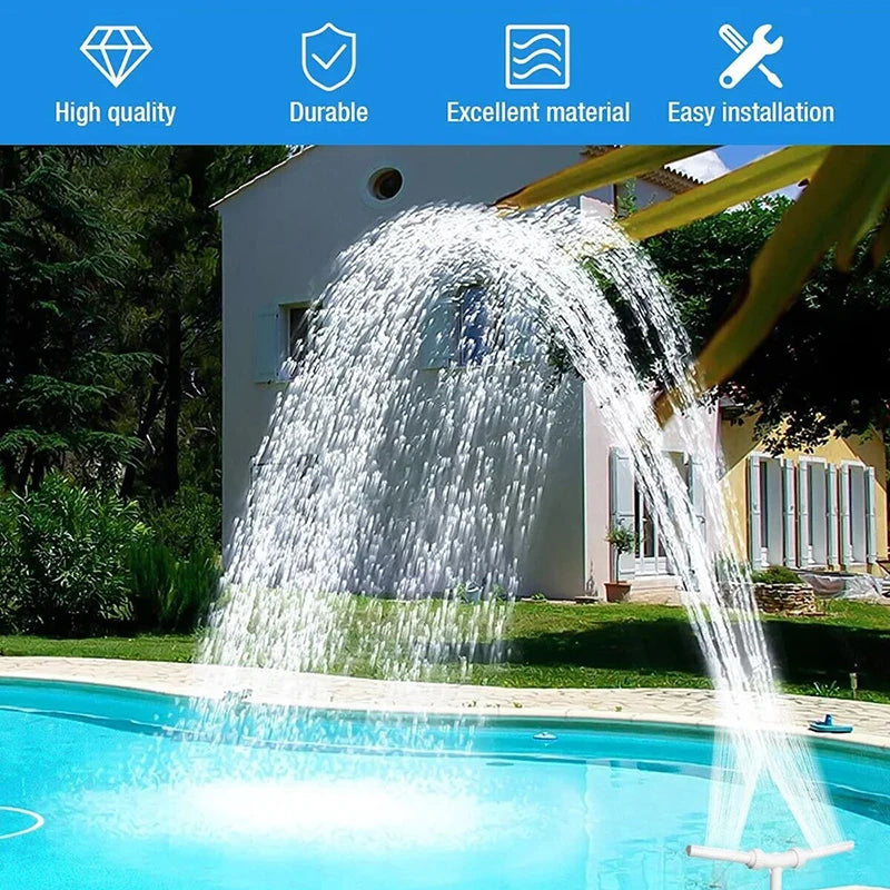 Adjustable Pool Waterfall Fountain