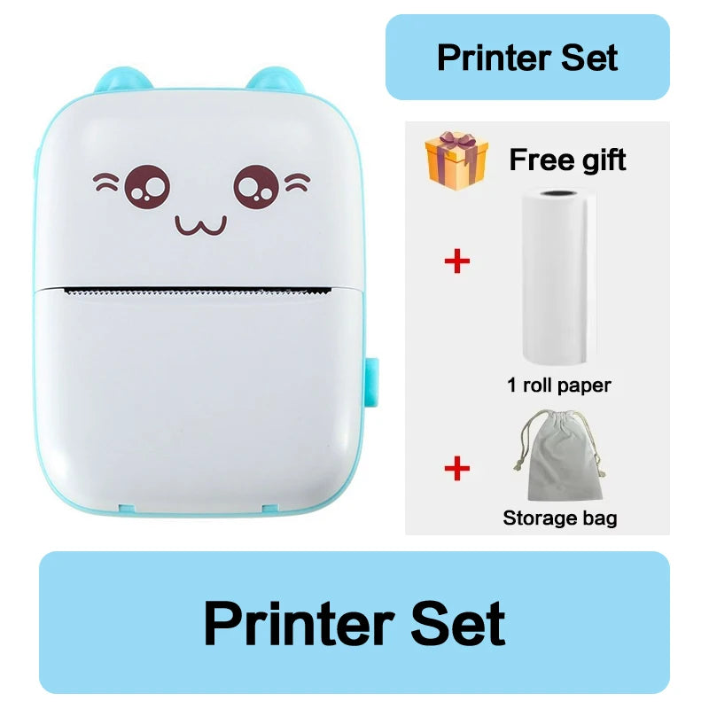 Mini Thermal Printer Wireless BT 200dpi