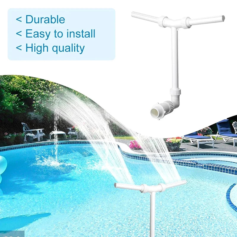 Adjustable Pool Waterfall Fountain