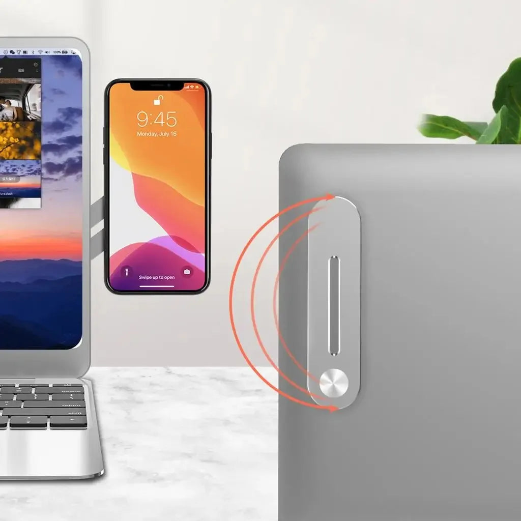 Laptop Side Cellphone Magnet Holder