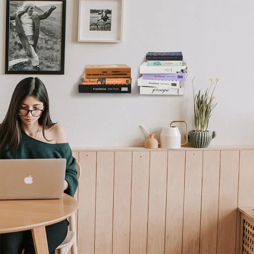 Invisible Floating Bookshelf