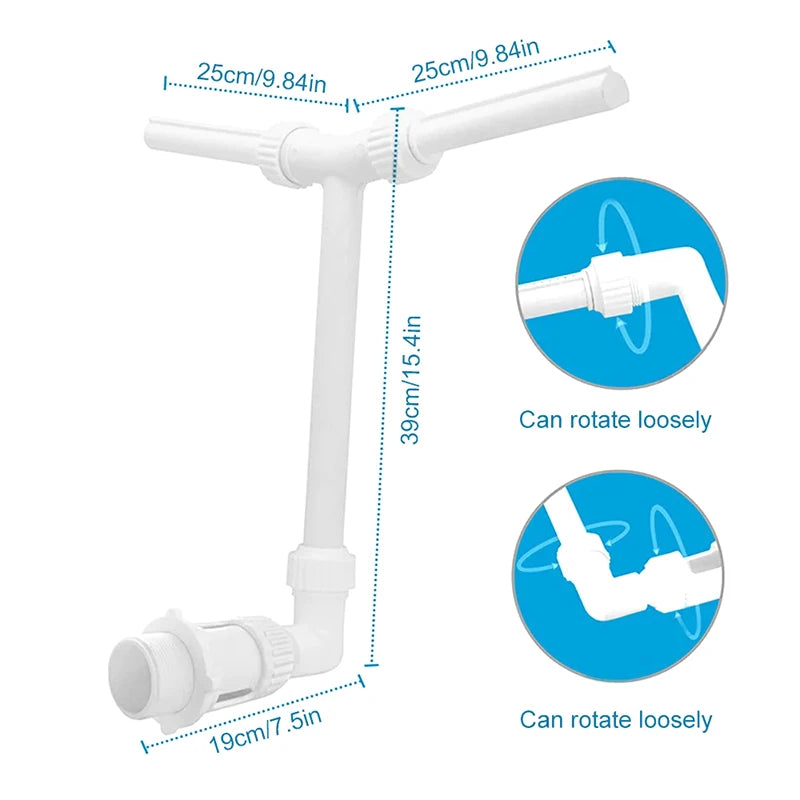 Adjustable Pool Waterfall Fountain