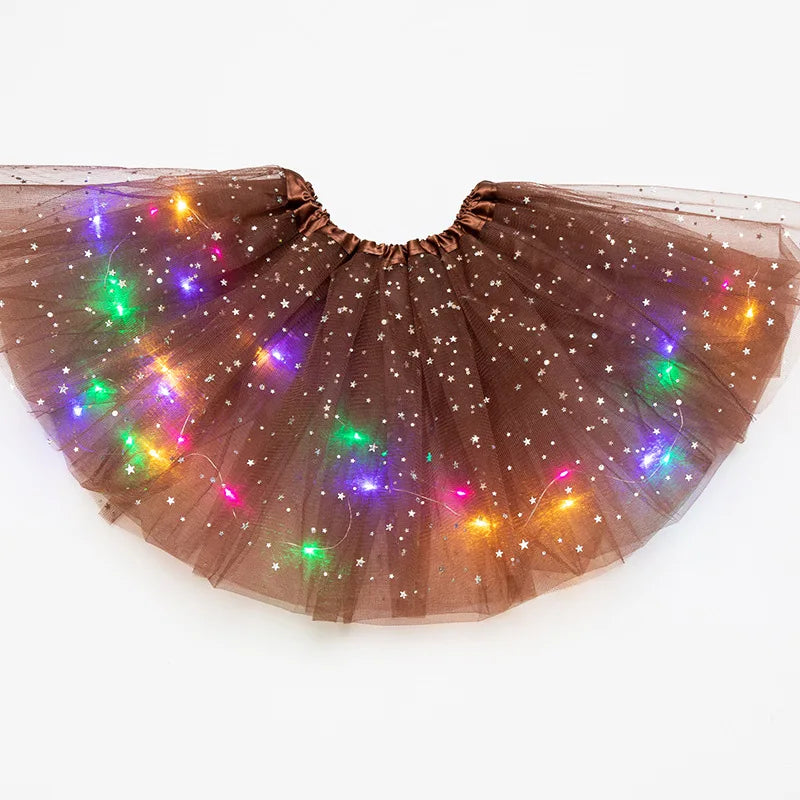 LED Light-Up Princess Tutu Skirt